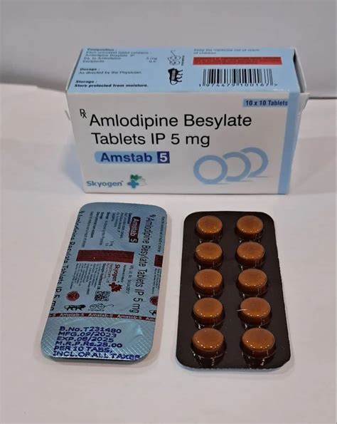 Amlodipine Besylate 5mg At Best Price In Mumbai By Skyogen Healthcare