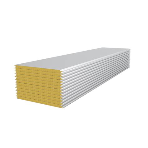 100mm Fireproof Insulation Rock Wool External Wall Panel Superior