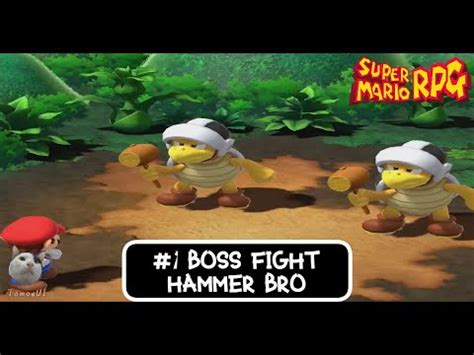 Super Mario RPG Boss Fight Hammer Bro Bossfight YouTube