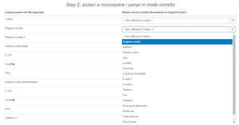 Systemcloud It Manuale D Uso Importazione Anagrafiche Clienti