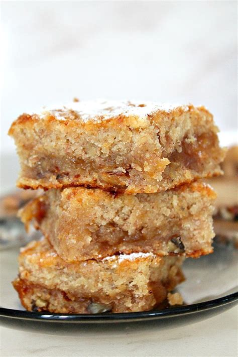 Vegan Banana Blondies