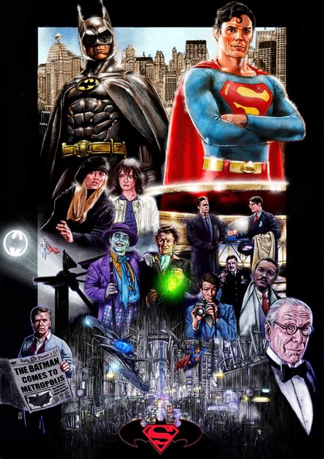 What If Batman Superman Worlds Finest Poster By Kmadden