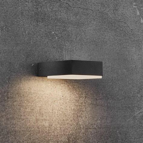 Nordlux Piana Black Outdoor Wall Light UKES