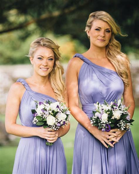 Hairstyles For One Shoulder Bridesmaid Dresses