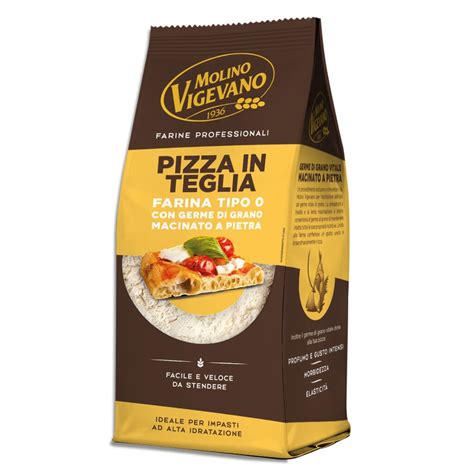 Molino Vigevano Pfannen Pizzamehl 500 G Sapori Nostri