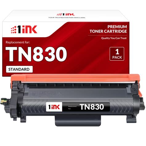 Brother Tn830 Toner Cartridge Black Standard