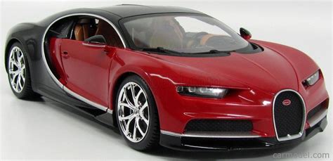 Burago R Scale Bugatti Chiron Le Patron Italian Red