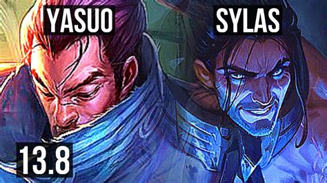 YASUO Vs SYLAS MID 5 0 4 1 1M Mastery 400 Games Rank 12 Yasuo