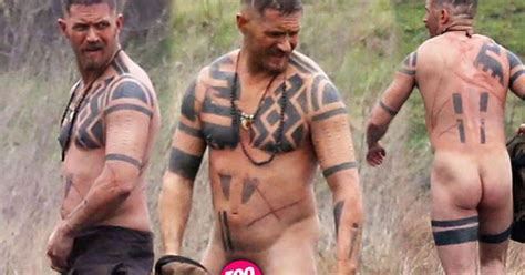 Hunk Tom Hardy Strips Naked On Set Of New Tv Series