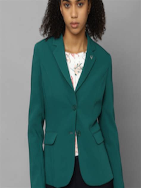 Buy Allen Solly Woman Single Breasted Formal Blazer Blazers For Women 22736688 Myntra