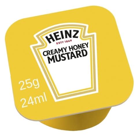 Heinz Creamy Honey Mustard 25g X 100