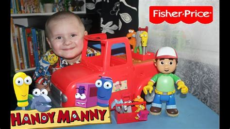 Fisher Price Handy Mannys Truck Умелец Мэнни Disney Youtube