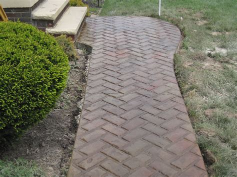 Stamped Concrete Herringbone Pattern Pattern Rjuuc Edu Np