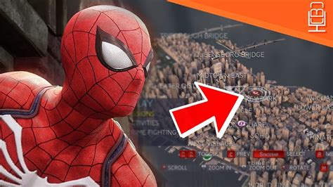 Spider Man PS4 HOW Big Is The Open World Map New York YouTube