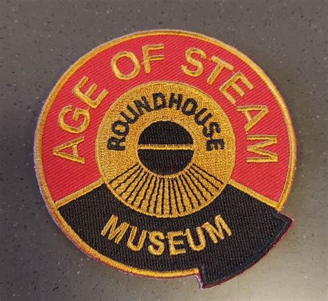 AOS Patch Age Of Steam Roundhouse Museum