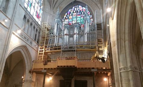 Le Nouvel Orgue De La Basilique D Alen On Est Mont