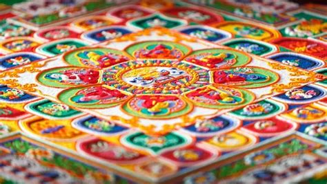 Sand Mandala In Tibet And Its Profound Philosophy