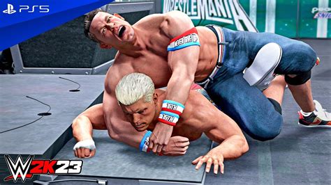 Wwe K John Cena Vs Cody Rhodes Us Championship Match At