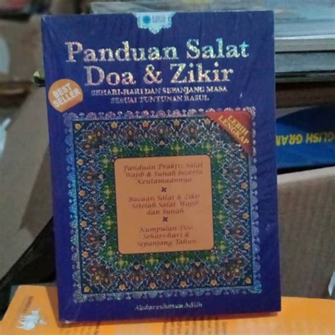 Jual Panduan Salat Doa Zikir Sehari Hari Dan Sepanjang Masa Sesuai