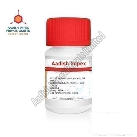 3 5 Dinitrosalicylic Acid GR 99 CAS No 609 99 4 At Best Price In