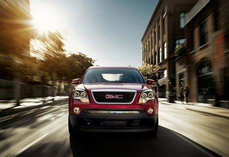 Gmc Acadia Technical Specifications And Fuel Economy