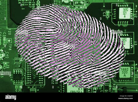 Fingerprint Printed Circuit Board Hi Res Stock Photography And Images