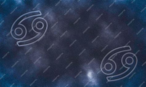 Premium Photo | Cancer and cancer compatibility horoscope symbols