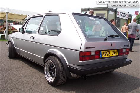 VW Golf Mk1 GTI A992ORV VW Action 30th Birthday Retro Motoring