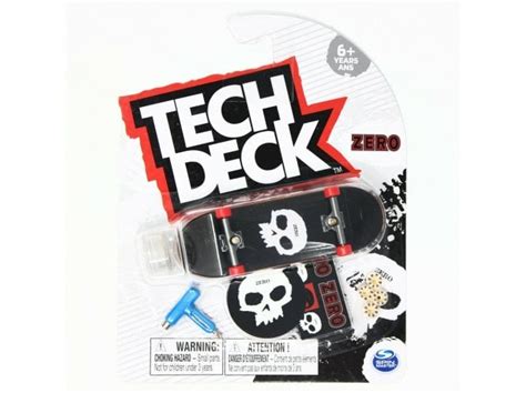 Tech Deck Single Pack 96mm Fingerboard Zero Single Skull