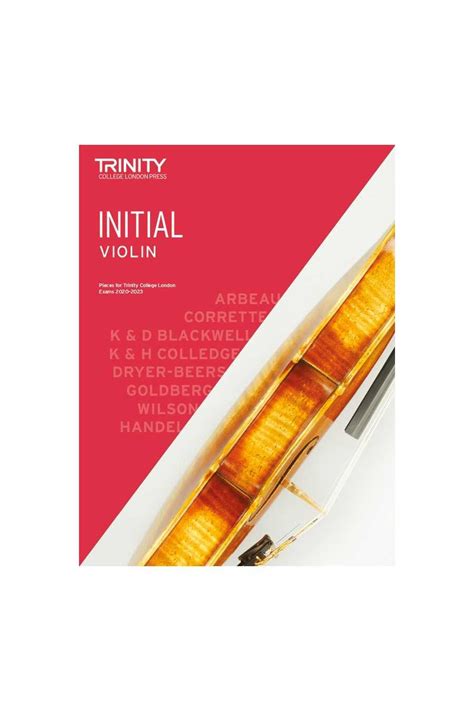 Trinity Violin Exam Pieces 2020 2023 Initial Grade