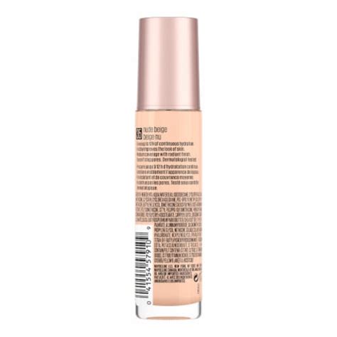 Maybelline Dream Radiant Liquid Foundation Medium Coverage Hydrating 35 Nude Beige 10 Fl Oz