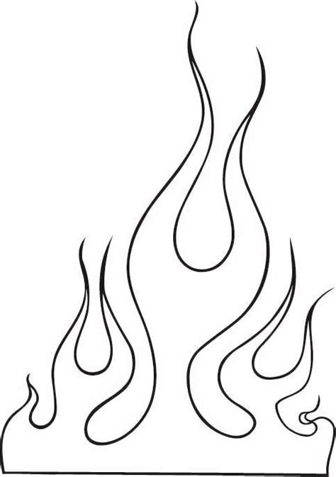 flame outline images clip art | 10 flames tattoo outline . Free ...