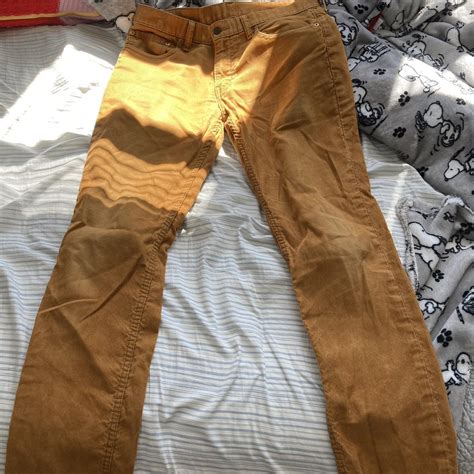 Levi S Men S Tan Jeans Depop