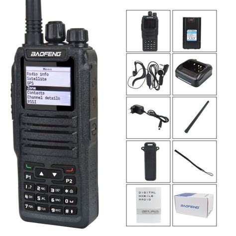 Baofeng DMR DM 1701 RD 5R Open GD77 Dual Mode Analog Digital Walkie