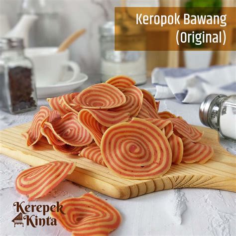 Kerepek Kinta Kerepek Bawang Original Gram Gram Shopee