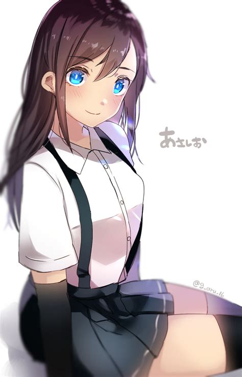 Safebooru 1girl Arm Warmers Aru16 Asashio Kantai Collection Bangs