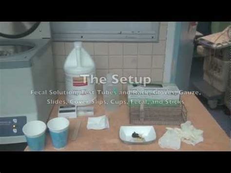 How to do Fecal Centrifugation - YouTube