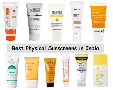 Best Mineral Sunscreen In India Ultimate List Of Physical