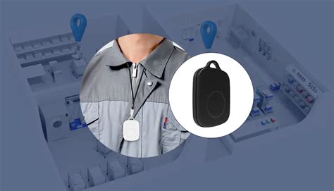 Mwl01 Wearable Aoa Location Beacon Precise Tracking Minew