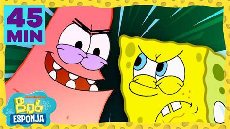 Bob Esponja Minutos Melhores Brigas De Bob Esponja E Patrick