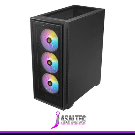 Gabinete Gamer Antec Ax Elite Mid Tower Vent Argb Inclu Dos Atx