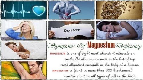 10 Signs And Symptoms Of Magnesium Deficiency In Humans