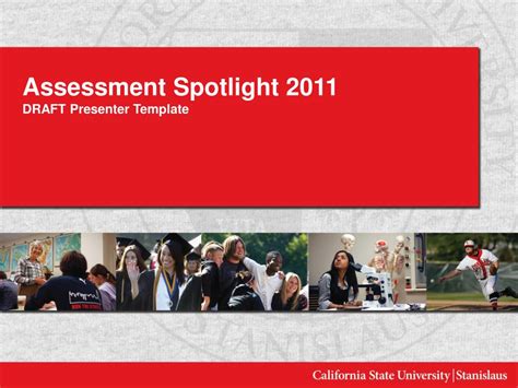 Ppt Assessment Spotlight 2011 Draft Presenter Template Powerpoint Presentation Id4675317