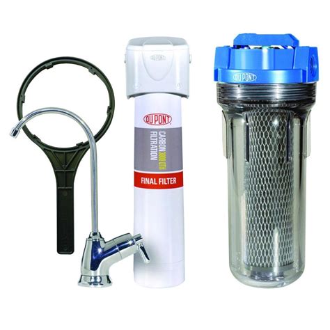 DuPont QuickTwist Whole House Water Filtration System-WFCH2 - The Home Depot