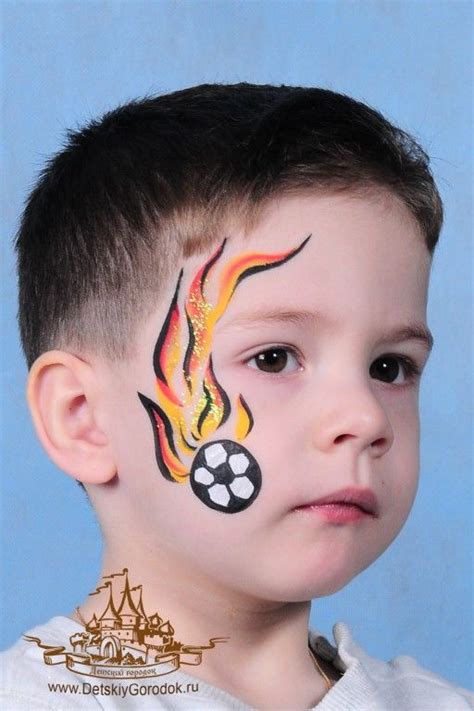 Футбольный мяч Face painting easy Face painting designs Superhero