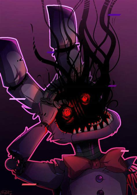 Art fnaf 2 old bonnie by Sashaaaartfnaf125 on DeviantArt