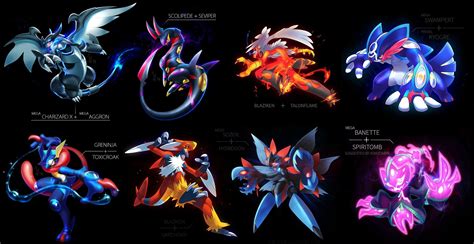 A Bunch Of Pokemon Fusions By Cat Meff On Deviantart Artofit