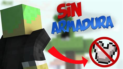 Podré ganar en SKYWARS sin ARMADURA RETO Minecraft SKYWARS PvP 1 8