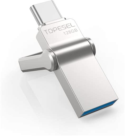 Topesel 128gb Usb C Flash Drive Dual Usb 30 Flash Drive