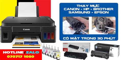 Thay Mực Máy In Canon Giá Rẻ Chất Lượng Thay Mực In Tại Nhà